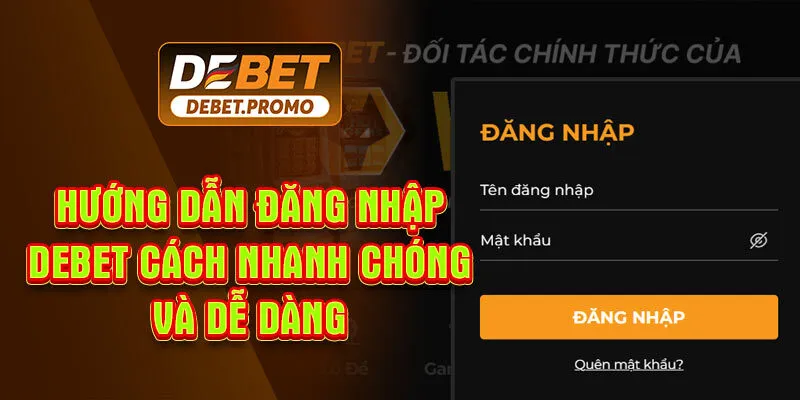 Hướng Dẫn Đăng Nhập Debet Hướng Dẫn Đăng Nhập Debet