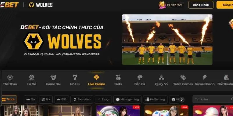 Tổng quan về Debet - Thông tin về nhà cái Châu Âu